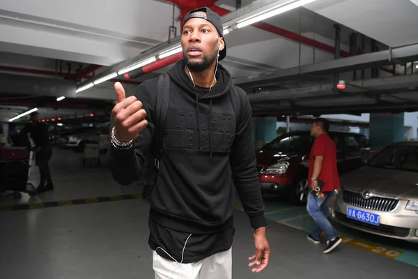 Eski Nba Oyuncusu Sonny Weems Denver Nuggets Şanghay Çin Ağustos — Stok fotoğraf