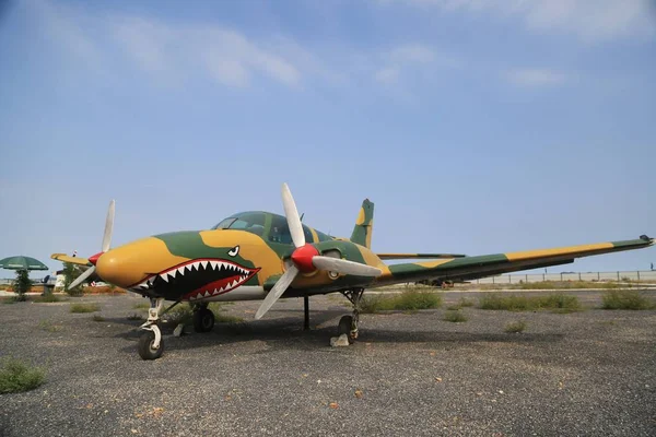 Avião Segunda Guerra Mundial Está Exibição Primeiro Museu Aviação China — Fotografia de Stock