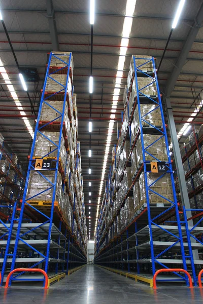 Interior View Smart Warehouse Third Generation Comprehensive Logistics Base Suning — Stock Photo, Image