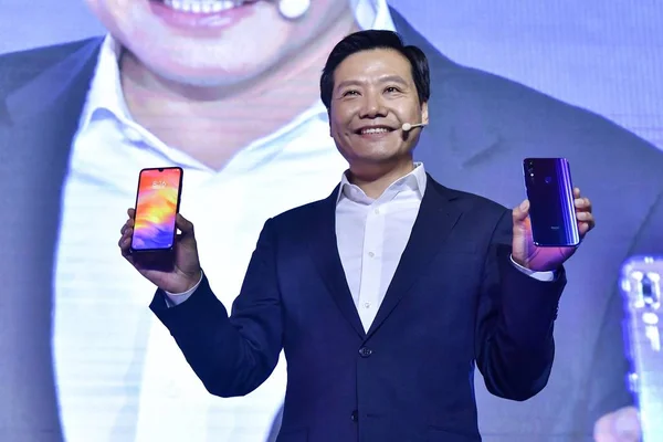 Lei Jun Presidente Ceo Xiaomi Technology Presidente Kingsoft Corp Presenta — Foto de Stock