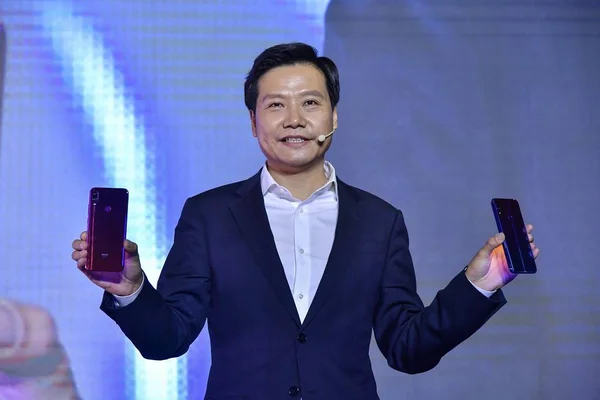 Lei Jun Presidente Ceo Xiaomi Technology Presidente Kingsoft Corp Presenta — Foto de Stock