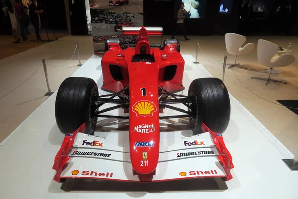 Den 2001 Ferrari F2001 Drivs Tyska Formel Mästare Michael Schumacher — Stockfoto