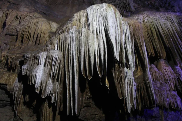Vue Intérieure Grotte Yinshui Longue Grotte Karstique Chine Environ 5180 — Photo