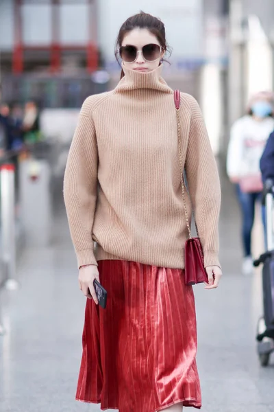 Das Chinesische Modell Sui Auf Dem Internationalen Flughafen Der Hauptstadt — Stockfoto