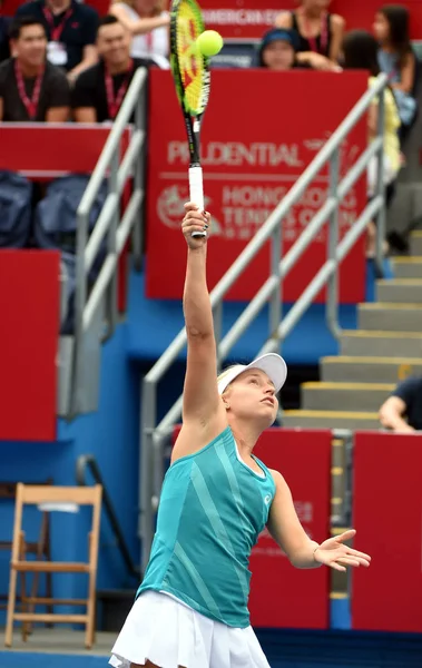 Під Час 2017 Wta Гонконг Tennis Open Гонконгу Китай Жовтня — стокове фото