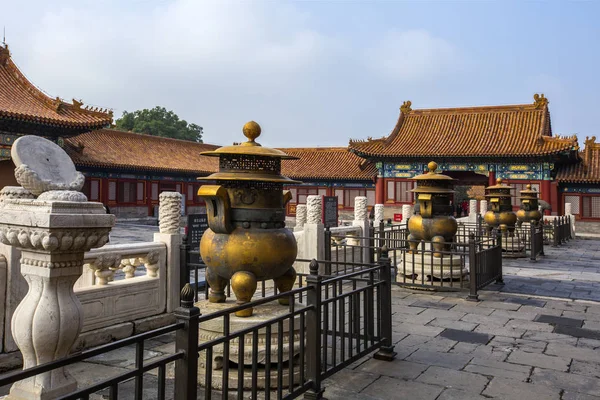 Paisaje Del Museo Del Palacio También Conocido Como Ciudad Prohibida —  Fotos de Stock