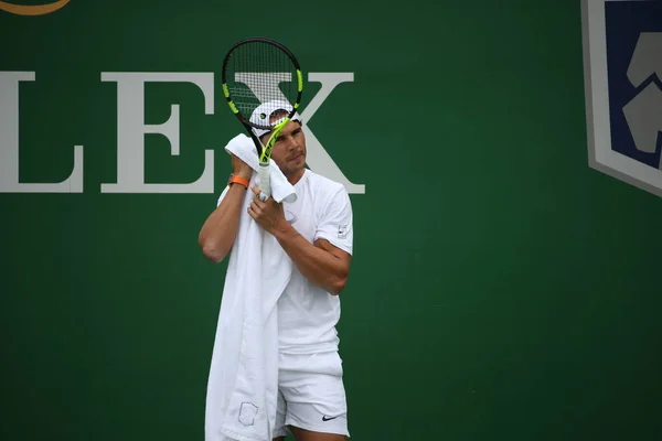 Spanya Rafael Nadal Marin Cilic Hırvatistan Karşı Tek Erkekler Yarı — Stok fotoğraf