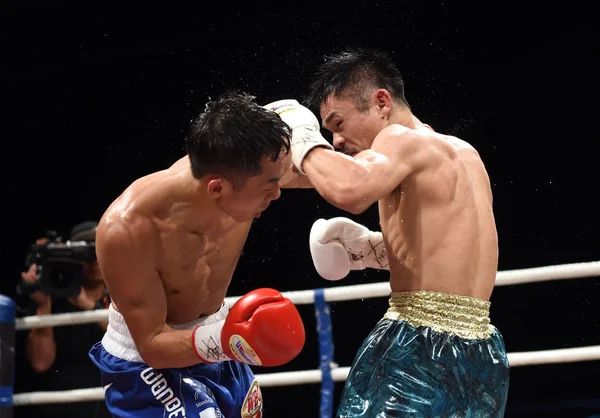 Rex Tso Sing Hong Kong Esquerda Compete Contra Kohei Kono — Fotografia de Stock