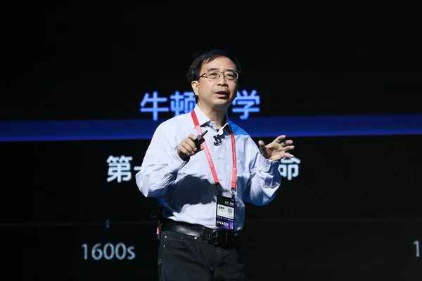 Pan Jianwei Lead Scientist China Quantum Experiments Space Scale Member — Stock Photo, Image