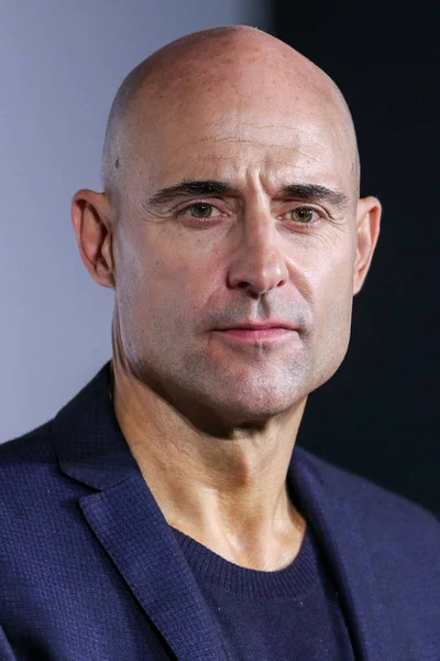 Ator Britânico Mark Strong Participa Uma Conferência Imprensa Para Promover — Fotografia de Stock