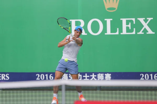 Spanya Rafael Nadal Şanghay Çin 2016 Shanghai Rolex Masters Tenis — Stok fotoğraf