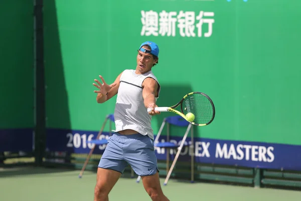 Rafael Nadal España Participa Una Sesión Entrenamiento Para Torneo Tenis —  Fotos de Stock