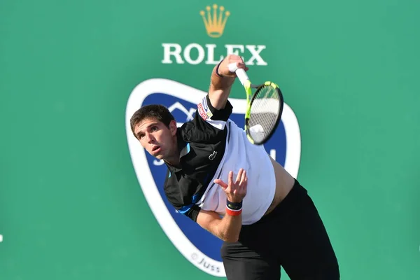 Federico Delbonis Arjantin 2016 Shanghai Rolex Masters Tenis Turnuvası Sırasında — Stok fotoğraf