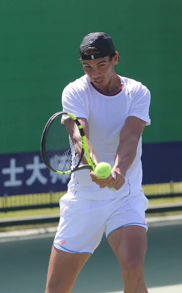 Spanya Rafael Nadal Şanghay Çin 2016 Shanghai Rolex Masters Tenis — Stok fotoğraf