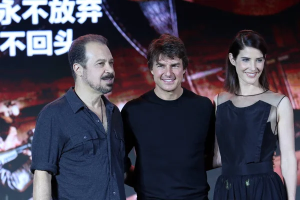 Desde Izquierda Director Estadounidense Edward Zwick Actor Tom Cruise Actriz — Foto de Stock