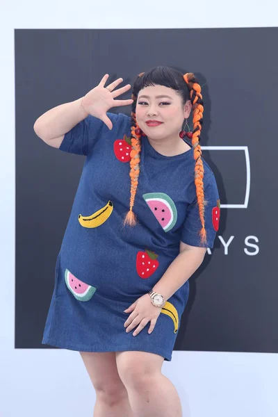 Actriz Comediante Japonesa Naomi Watanabe Asiste Evento Promocional Gafas Moda — Foto de Stock