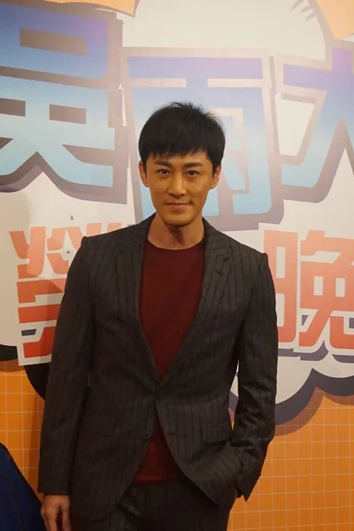 Hongkong Zanger Acteur Raymond Lam Komt Voor Een Banket Van — Stockfoto