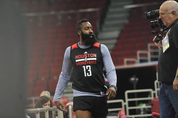 Amerikaans Basketbal Ster James Harden Van Houston Rockets Neemt Deel — Stockfoto