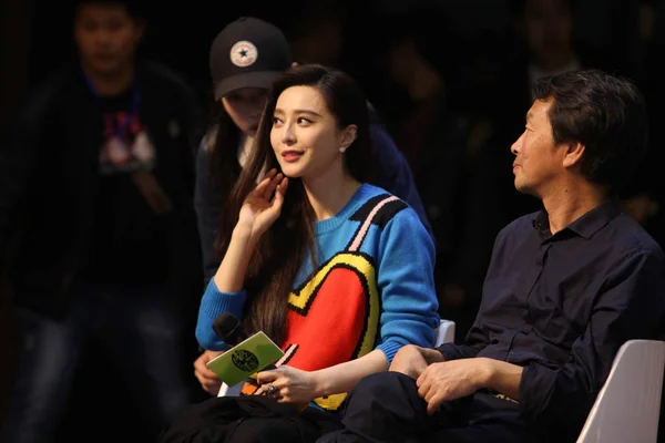 Китайская Актриса Фань Бинбин Приняла Участие Рекламном Мероприятии Своего Фильма — стоковое фото