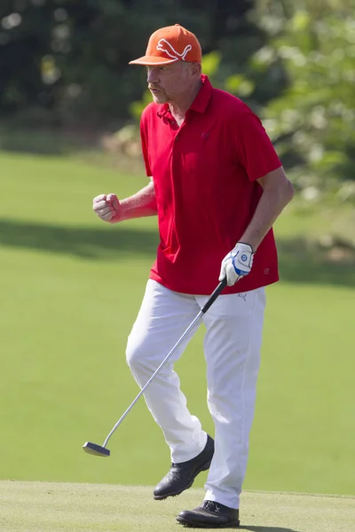 Leggenda Del Tennis Tedesca Boris Becker Partecipa Torneo Golf Mission — Foto Stock