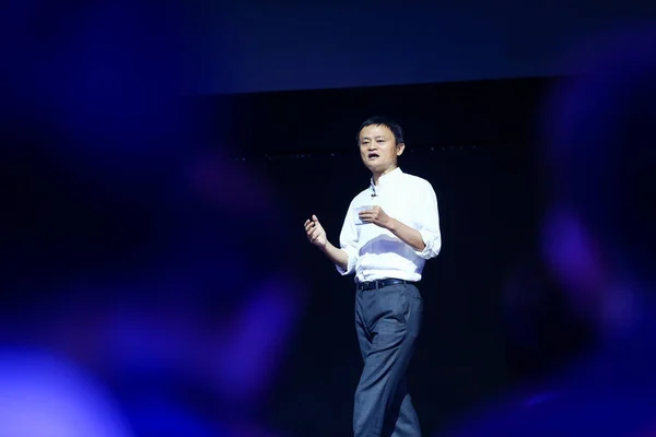 Jack Yun Presidente Alibaba Group Habla Conferencia Computación 2016 Patrocinada — Foto de Stock