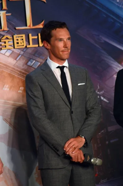 Actor Británico Benedict Cumberbatch Asiste Estreno Nueva Película Doctor Strange — Foto de Stock