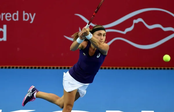 Aleksandra Krunic Sırbistan Bir Atış Yurttaş Jelena Jankovic Onların Kadın — Stok fotoğraf