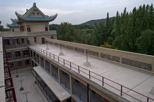 Blick Auf Das Renovierte Wohnheim Der Universität Wuhan Der Zentralchinesischen — Stockfoto