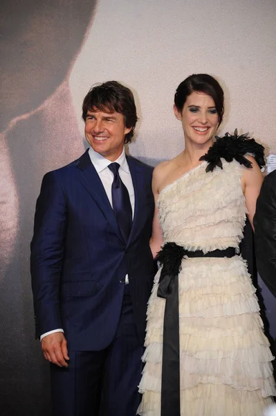Amerikaans Acteur Tom Cruise Links Canadees Actrice Cobie Smulders Wonen — Stockfoto