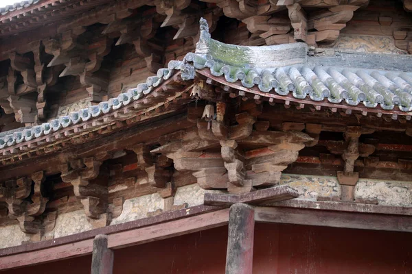 Yingxian Fogong 寺にある木造釈迦パゴダの眺め 北中国の山西省省 蘇州市 月2016 — ストック写真