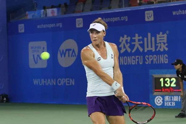 Samantha Stosur Avustralya Wuhan City Orta Çin Hubei Eyaleti Eylül — Stok fotoğraf