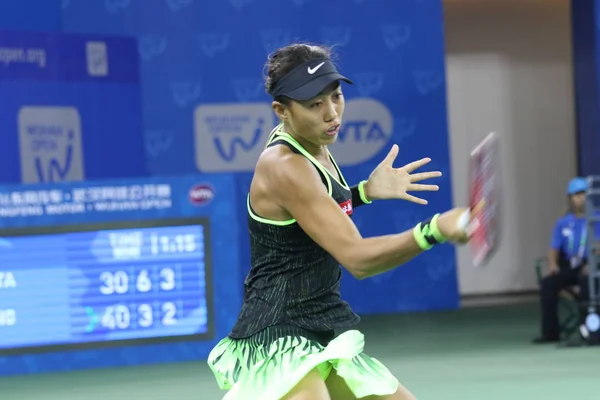 Zhang Shuai China Devuelve Una Oportunidad Johanna Konta Del Reino —  Fotos de Stock