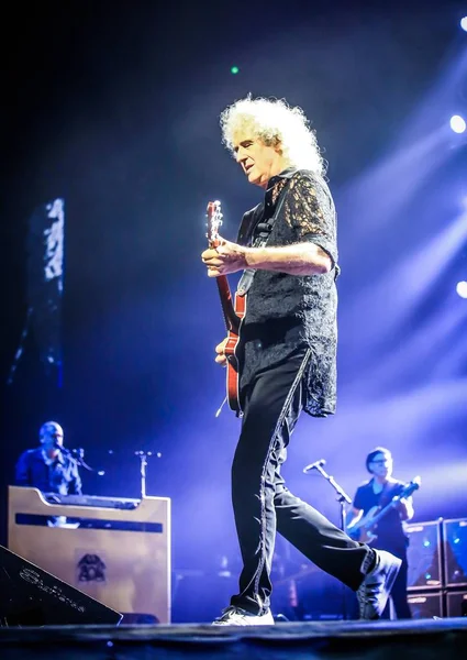 English Band Queen Performs Concert Shanghai China September 2016 — Stock Photo, Image