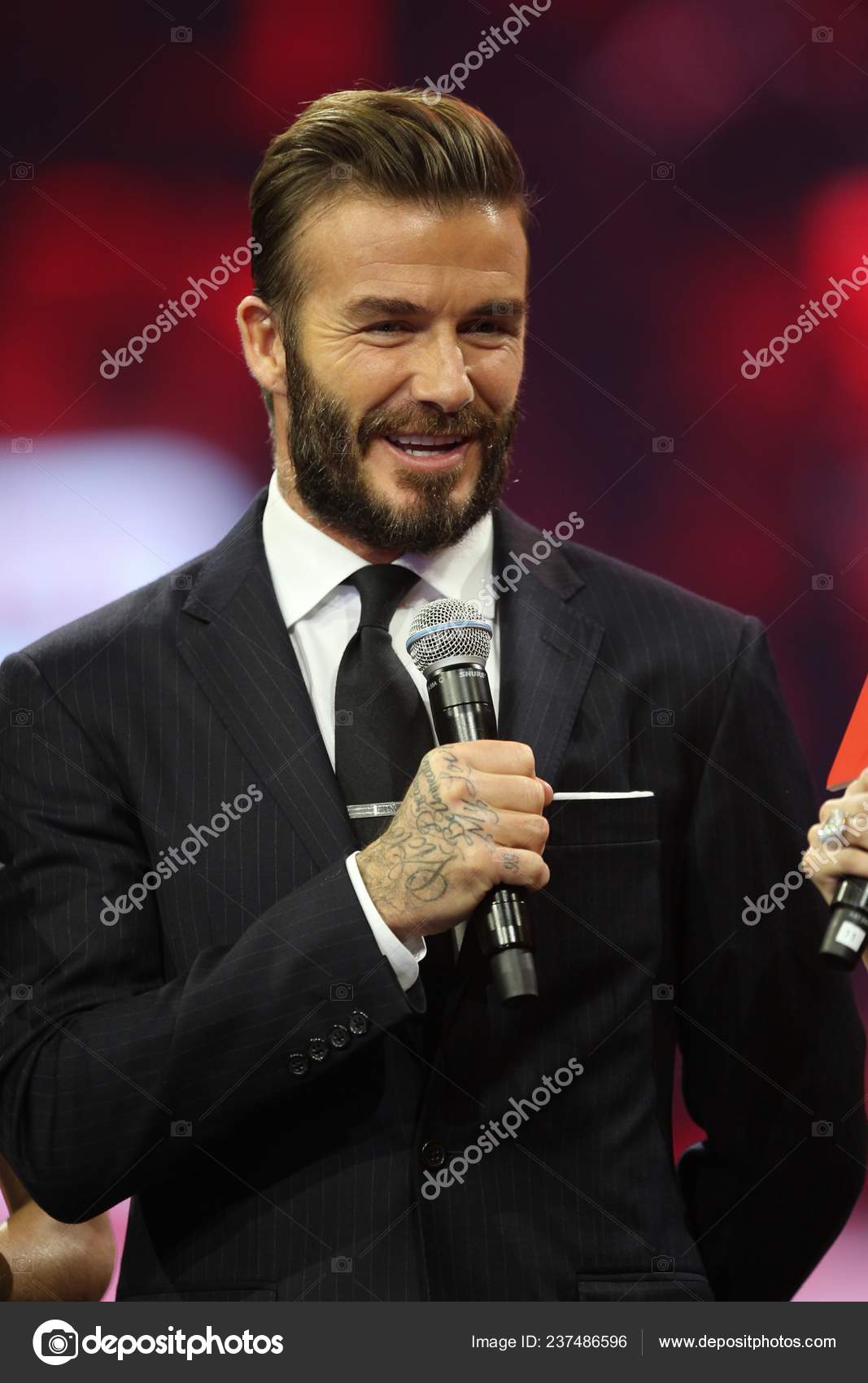 English Football Star David Beckham Attends Gala Tmall Global Shopping Stock Editorial Photo C Chinaimages English Football Star David Beckham Attends Gala Tmall Global Shopping Stock Editorial Photo C Chinaimages