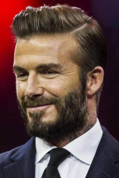 David Beckham Estrella Del Fútbol Inglés Asiste Una Gala Del — Foto de Stock