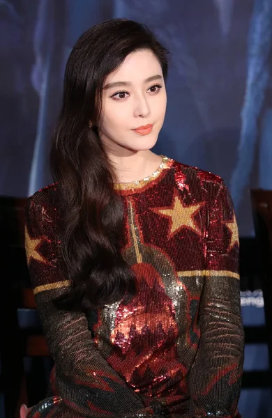 Actrița Chineză Fan Bingbing Participă Ceremonia Premieră Filmului Legend Ravaging — Fotografie, imagine de stoc