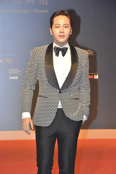 South Korean Singer Actor Jang Keun Suk Arrives Red Carpet — Stock Photo, Image