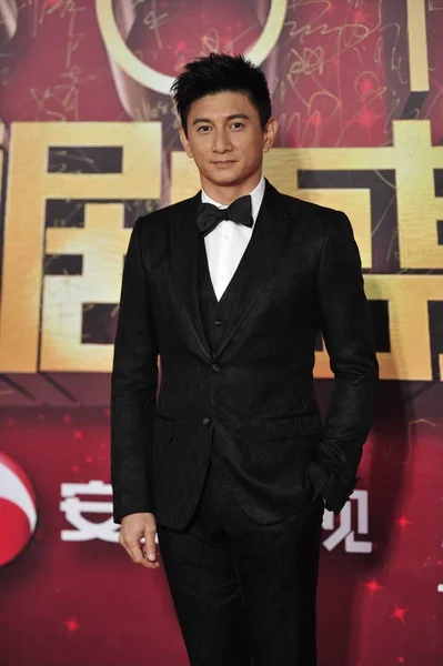 Actor Taiwanés Nicky Llega Alfombra Roja Para Los Premios Drama — Foto de Stock