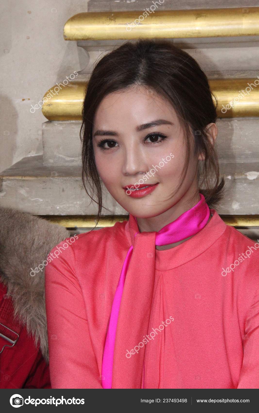 Charlene Choi Singer Actress Charlene Choi Hong Kong Pop Duo Twins Attends — Stock