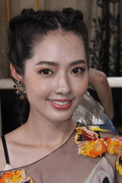 Taiwanees Actrice Hayden Kuo Woont Modeshow Van Lanvin Tijdens Paris — Stockfoto