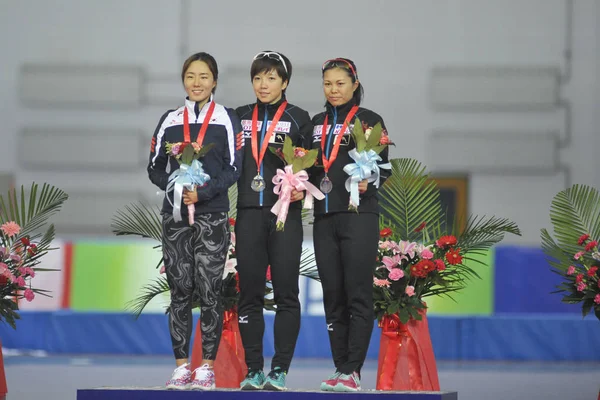 Desde Izquierda Primer Subcampeón Lee Sang Hwa Corea Del Sur —  Fotos de Stock