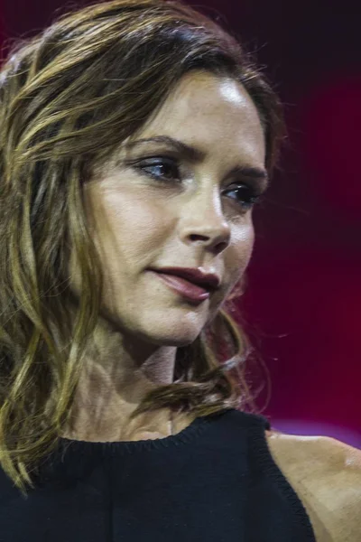 Chanteuse Socialite Anglaise Victoria Beckham Assiste Gala Pour Tmall Global — Photo