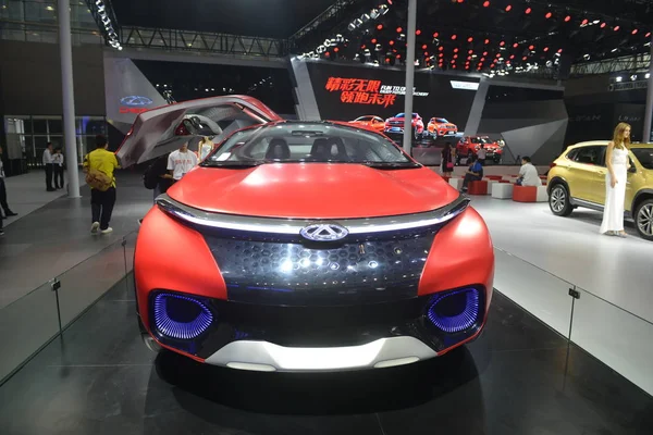 Fv2030 Elektryczny Samochód Koncepcyjny Chery Jest Wystawie Podczas Chiny Guangzhou — Zdjęcie stockowe