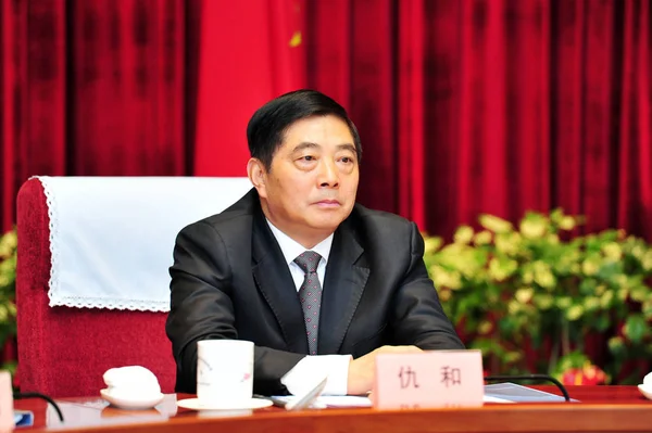 Qiu 부장관의 공산당 Cpc 위원회의 중국의 2012에에서 — 스톡 사진