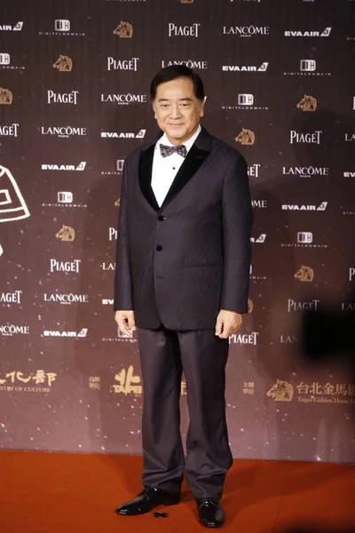 Hong Kong Actor Paul Chun Arrives Red Carpet 53Rd Golden — Stock Photo, Image