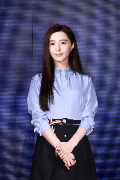 Chińska Aktorka Fan Bingbing Uczęszcza Premiera Zdarzenia Dla Jej Nowego — Zdjęcie stockowe