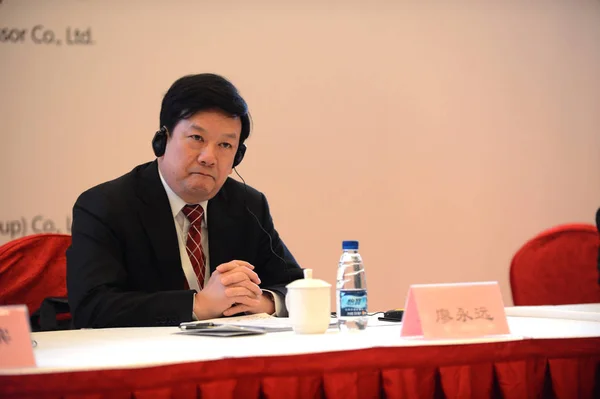 Liao Yongyuan General Manager För Cnpc China National Petroleum Corporation — Stockfoto