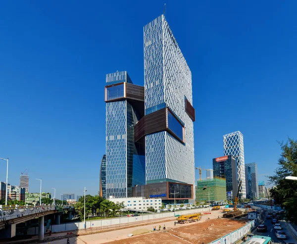 Das Tencent Haibin Building Das Neue Globale Hauptquartier Von Tencent — Stockfoto