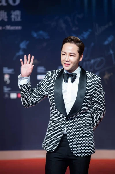 South Korean Singer Actor Jang Keun Suk Arrives Red Carpet — Stock Photo, Image