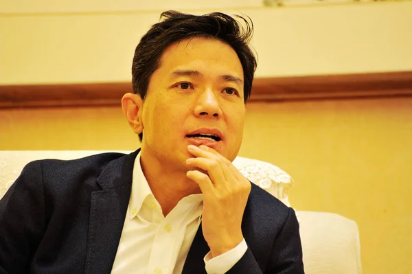 Robin Yanhong Yönetim Kurulu Başkanı Ceo Baidu Baidu Qingdao Şehri — Stok fotoğraf